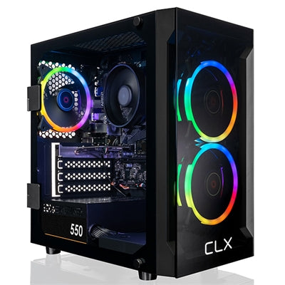 CLX SET TGMSETRXM2501BM Gaming Desktop Computer - AMD Ryzen 7 5700G - 16 GB - 1 TB SSD - Mini-tower - Black CLX SET TGMSETRXM2501BM Gaming Desktop Computer - AMD Ryzen 7 5700G - 16 GB - 1 TB SSD - Mini-tower - Black